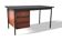 Florence Knoll desk signed Knoll – black lacquer – circa 1950