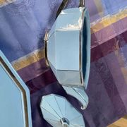 Art Deco tea service stamped Longwy