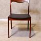 Lot de 4 chaises en bois de rose AWA