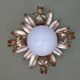 Golden Sun Flower Wall Ceiling Light