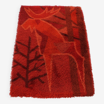 1960s Danish Wool Carpet