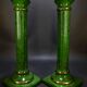 Pair of Decorative Neoclassical Columns Hollywood Regency 33x12 cm