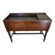Very rare Napoleon III period system desk in solid oak circa 1850 stamped Stolzenberg