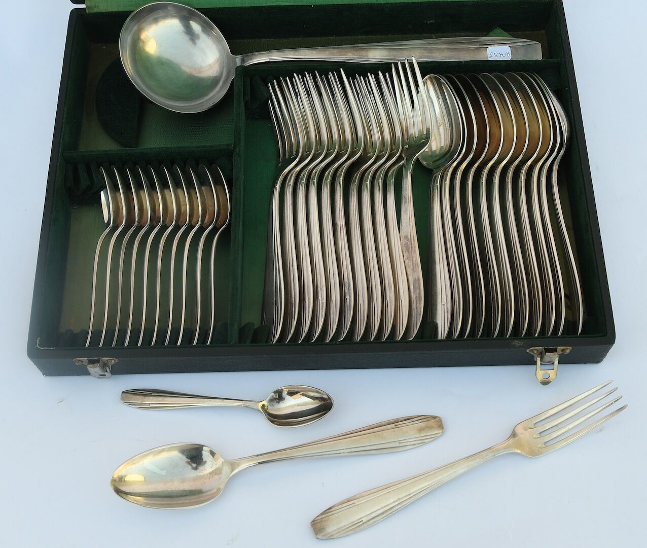 Silver metal housewife Perrin Paris silversmithing