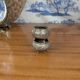 Indian Kutch 800 Silver Open Salt Cellar Pair of 800 Silver Salt Cellars