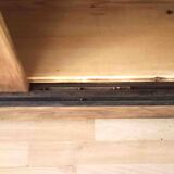 Old pharmacy cabinet from the 1950s width 263 cm