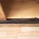 Old pharmacy cabinet from the 1950s width 263 cm