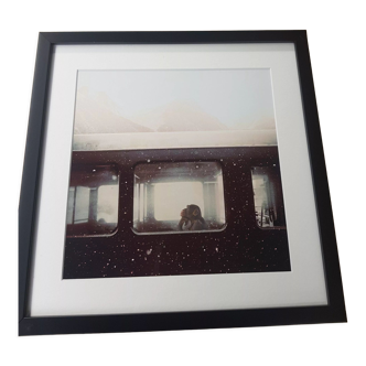 Framed screen print