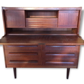 Secrétaire scandinave en teck, made in Danemark