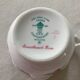 Set of 4 english porcelain tea cups