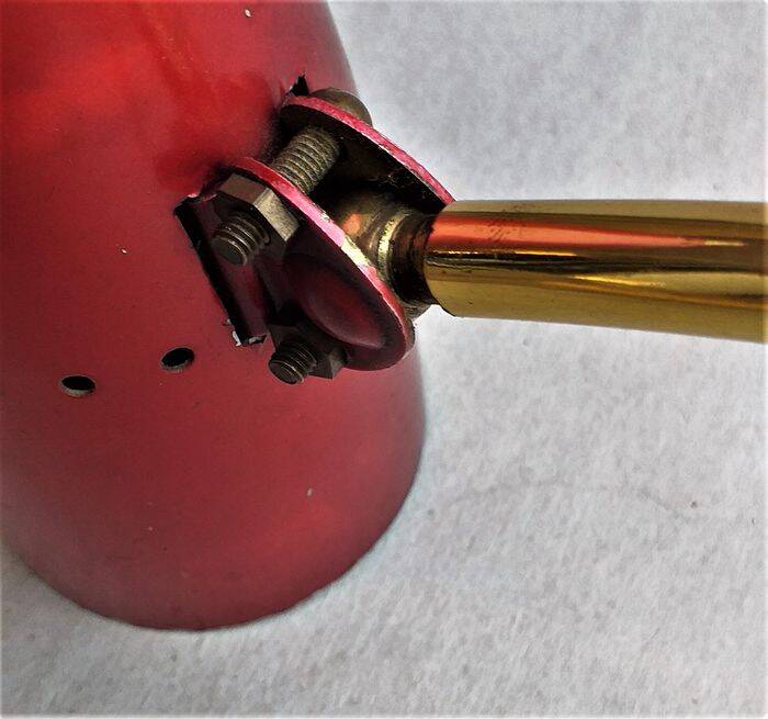 Vintage Lamp • Wall Lamp • Cocotte • Rupert Nikoll • 1950