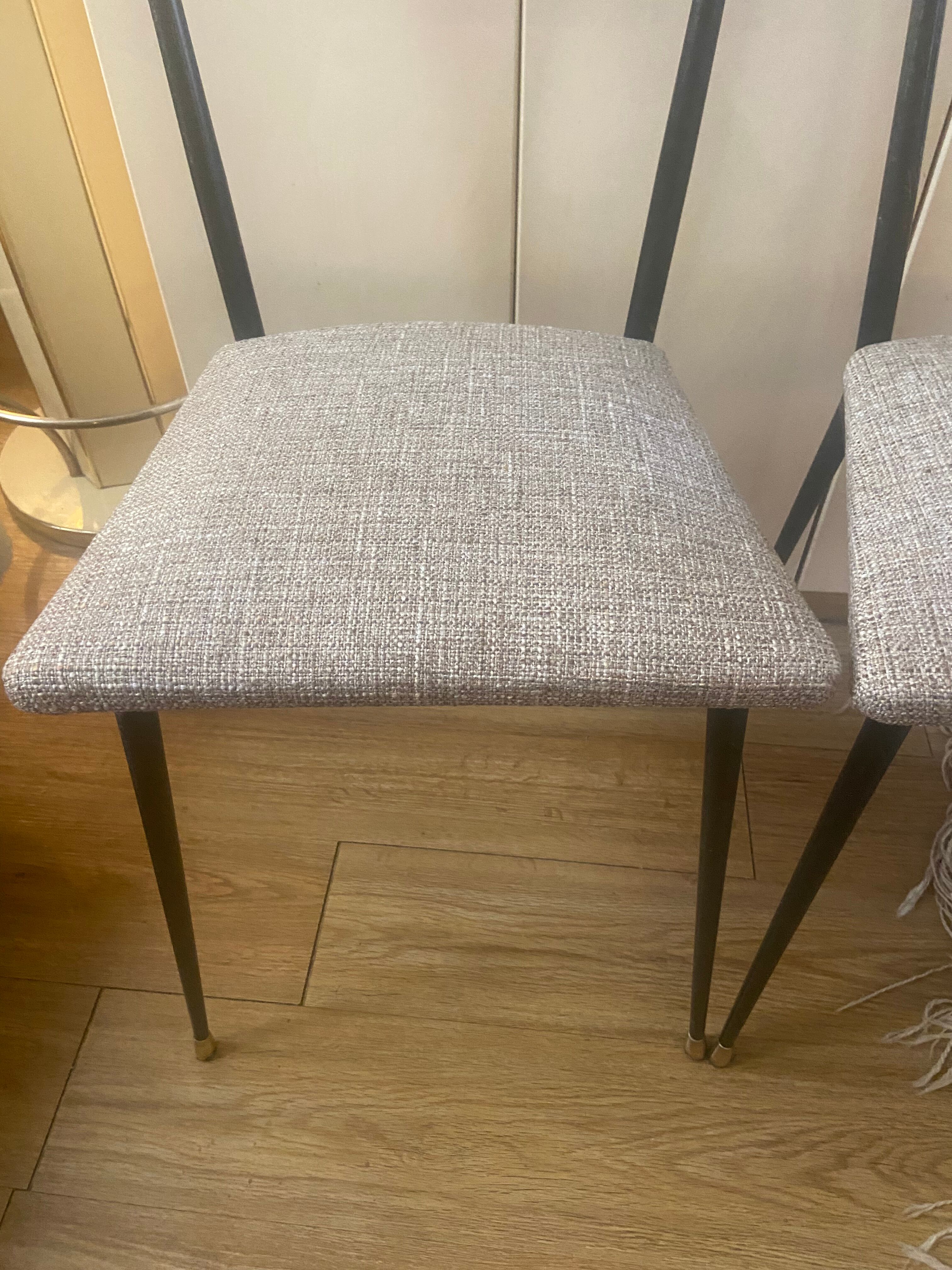 Paire de chaises de Colette Gueden années 50