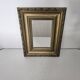 Antique Rectangular Mirror with a gilded wooden frame 35cm x 27cm