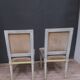 Pair of Louis XVI style chairs