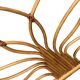 Vintage rattan headboard 1970 140cm