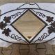 Art Deco style mirror - 40x69cm