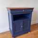 Cabinet Louis Philippe en noyer massif — entièrement rénové.