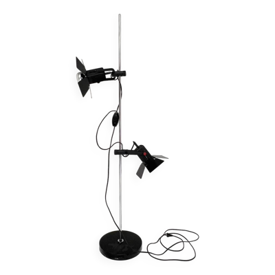 Lampadaire noir, années 1970