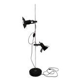 Black vintage floor lamp, 1970's