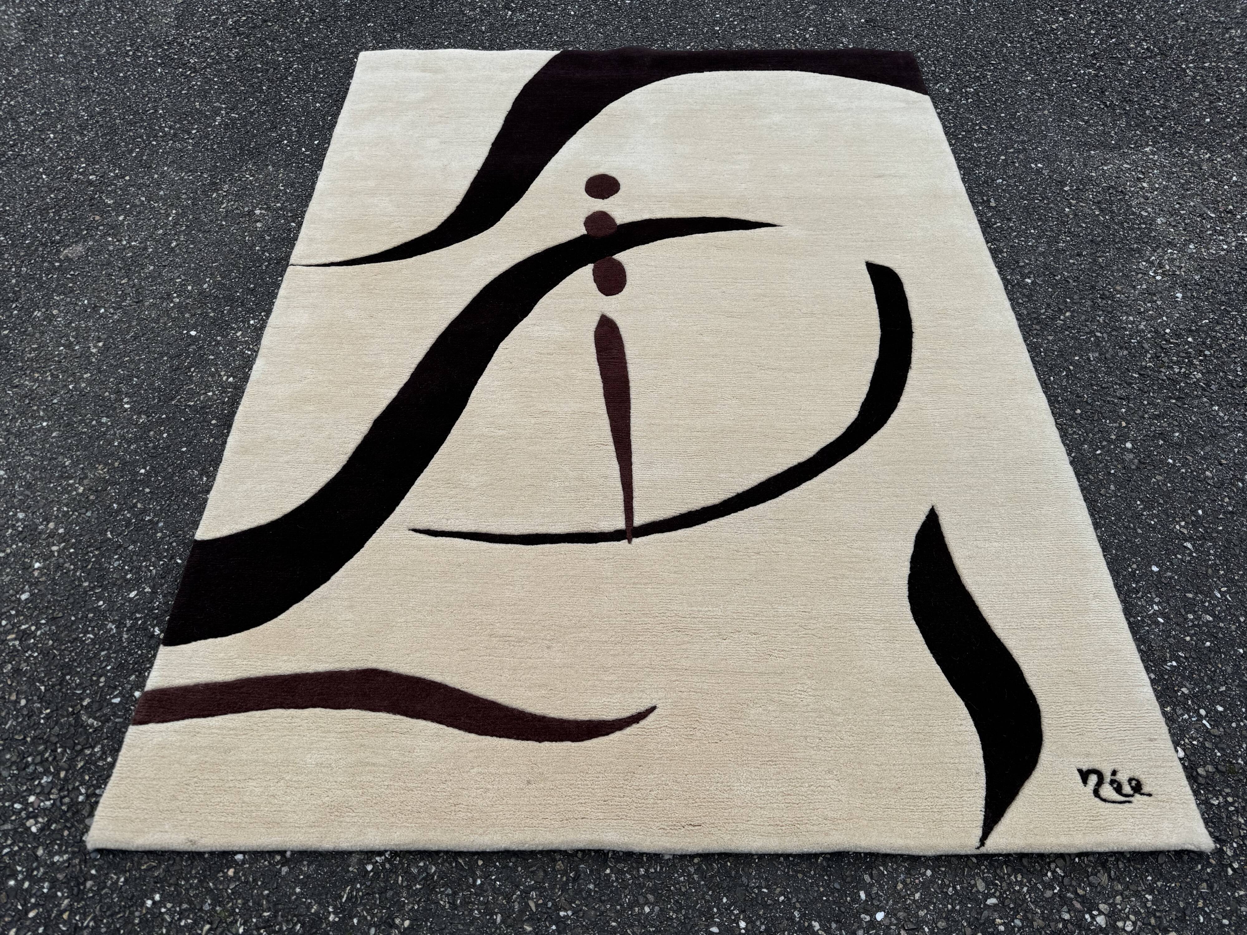 Art Deco Aubusson rug by Paulette Née