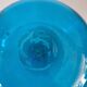 Vase bleu turquoise verre soufflé