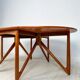 1960s Vintage Gate-leg Teak Danish Dining Table by Niels Koefoed