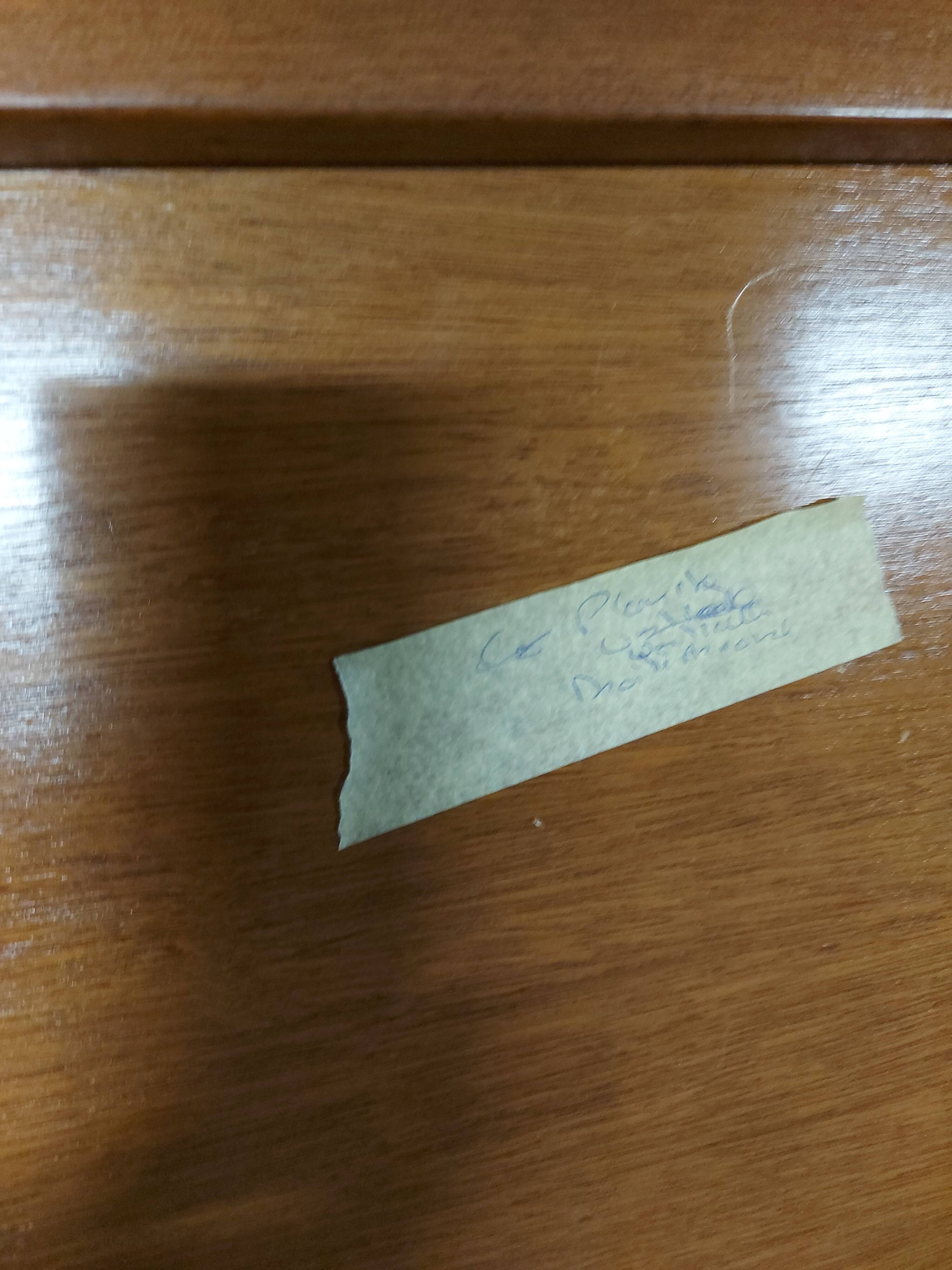 Vintage cabinet in palissandre