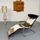 Fauteuil Lounge design Tecta par Mies Van Der Rohe réglable vintage
