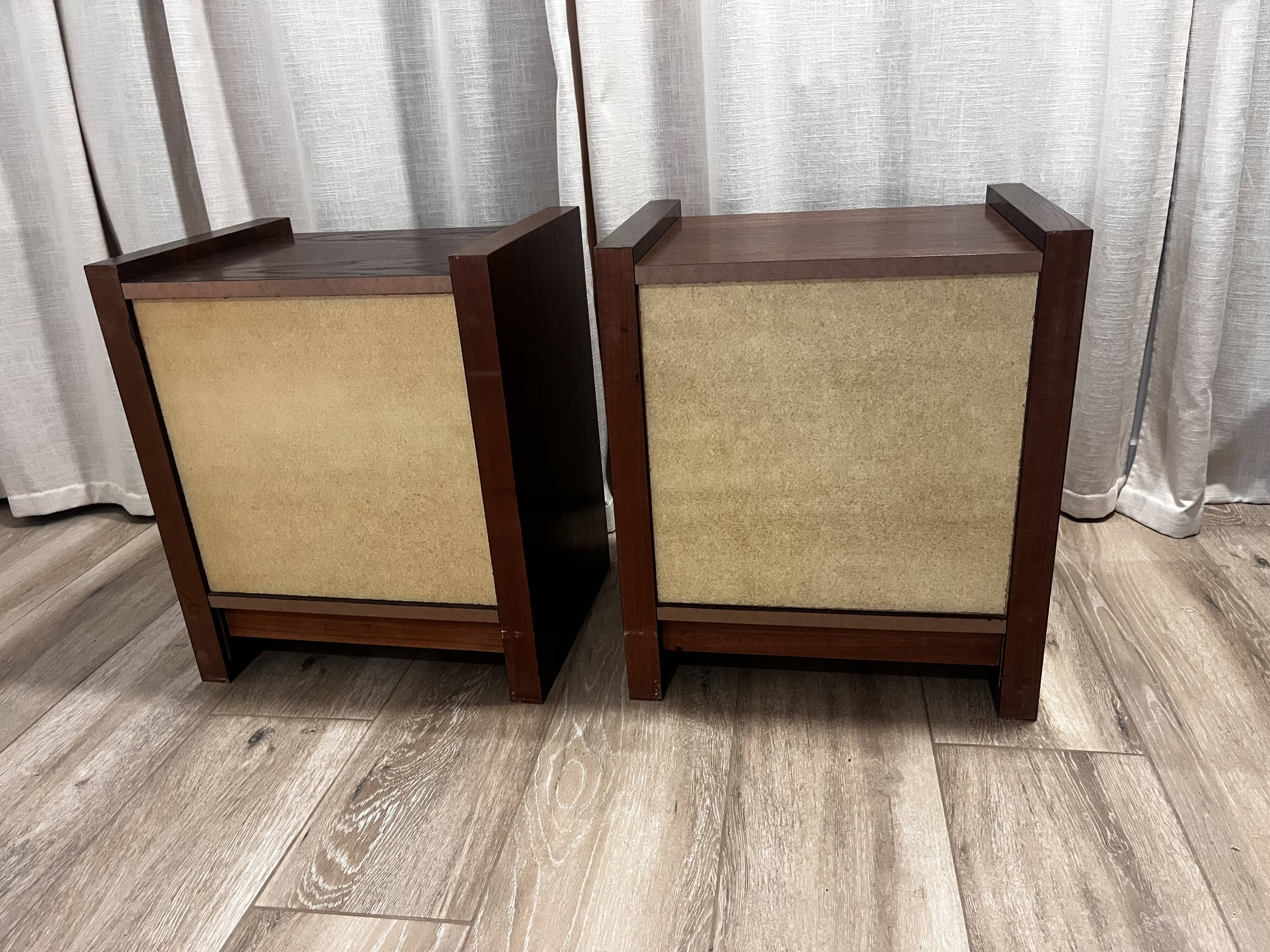 Pair of bedside tables from the 80s