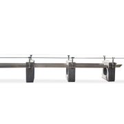 Huge brutalist concrete conference or dining table, 1970s