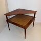 Corner coffee table by Peter Hvidt and Orla Mølgaard-Nielsen