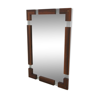 Miroir scandinave "No 7009", Glas & Trä, Suède, 1960, 120x80cm