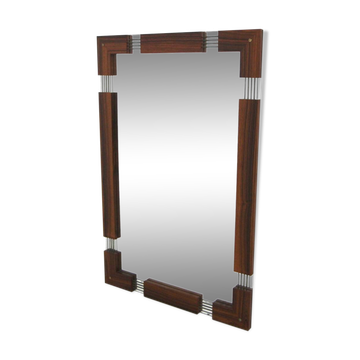 Scandinavian mirror "No 7009", Glas & Trä, Sweden, 1960, 120x80cm