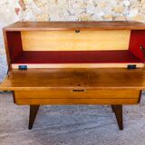 Storage furniture, double compartments, 50s/60s