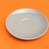 2 coffee / tea / chocolate cups / saucers glazed ceramic