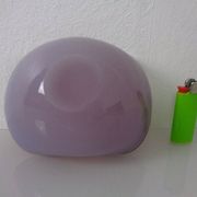 Red and Lilac Sommerso Murano Glass Bowl or Ashtray, Italy, 1960s
