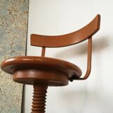 Wooden workshop chair