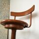 Chaise d'atelier en bois