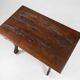 Antique oak Spanish console table with handcrafted drawers, 18th century