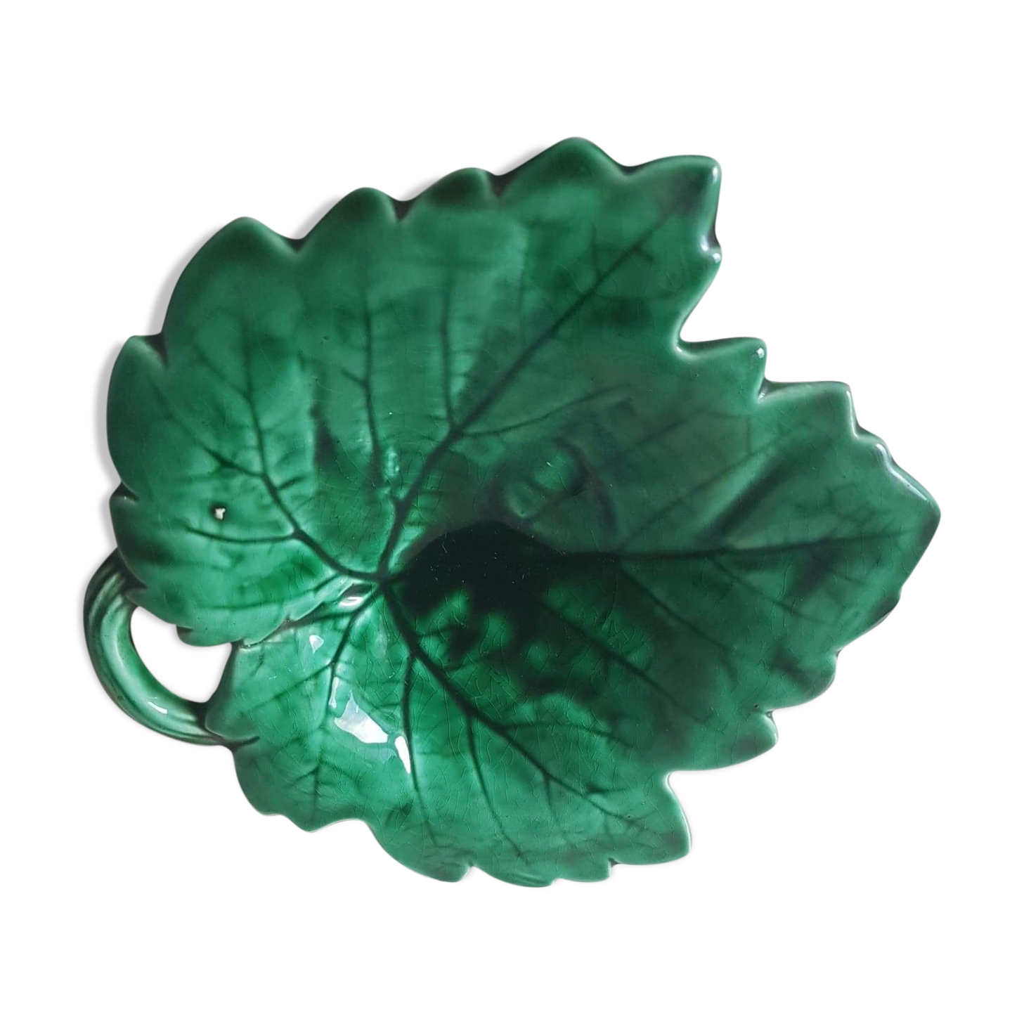 Vacuum-pocket sheet ceramic green varnished 70 years