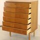 Commode danoise en chêne haut 'Brovst' - Design danois
