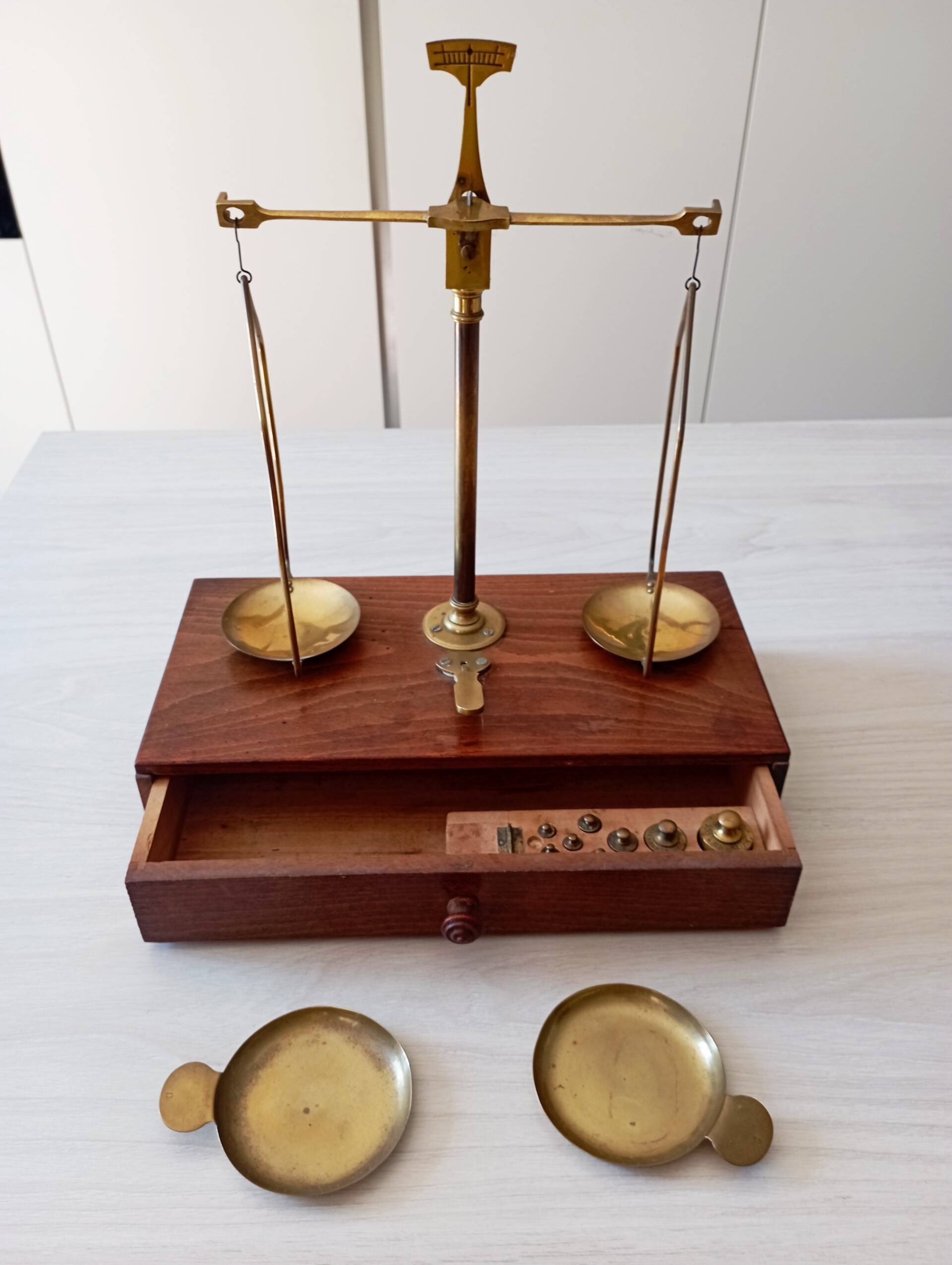 Old precision balance