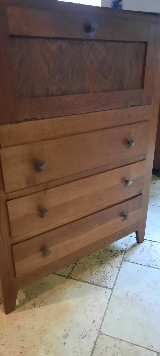 Secretary chest of drawers
