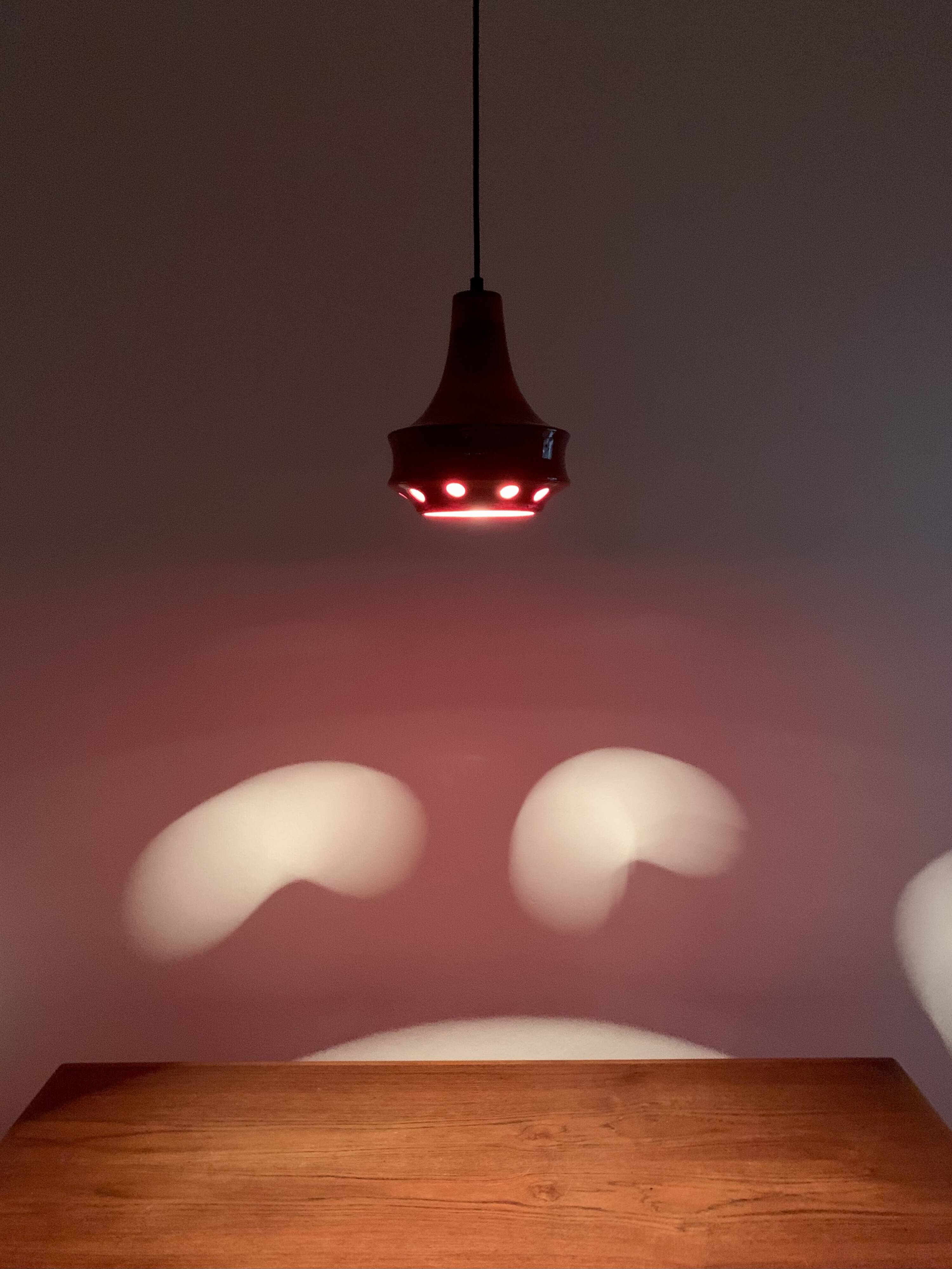 Set of 4 Ceramic Pendant Lamps