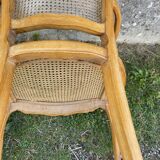Fauteuil canné