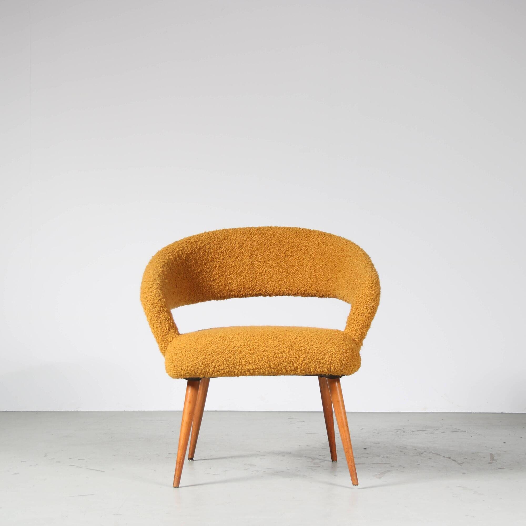 Chair style Gastone Rinaldi , Italy 1950