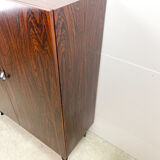 Armoire en palissandre avec pieds en épingle à cheveux