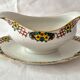 Art Deco sauce boat porcelain from Limoges, André François, A568