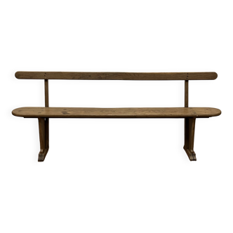 Banc avec dossier
