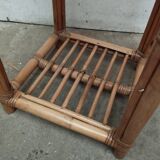 Rattan bedside
